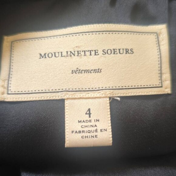 Moulinette Soeurs Grn/Blk Reptile Print Strapless Maxi Dress, EUC, Sz. 4 - Picture 7 of 8